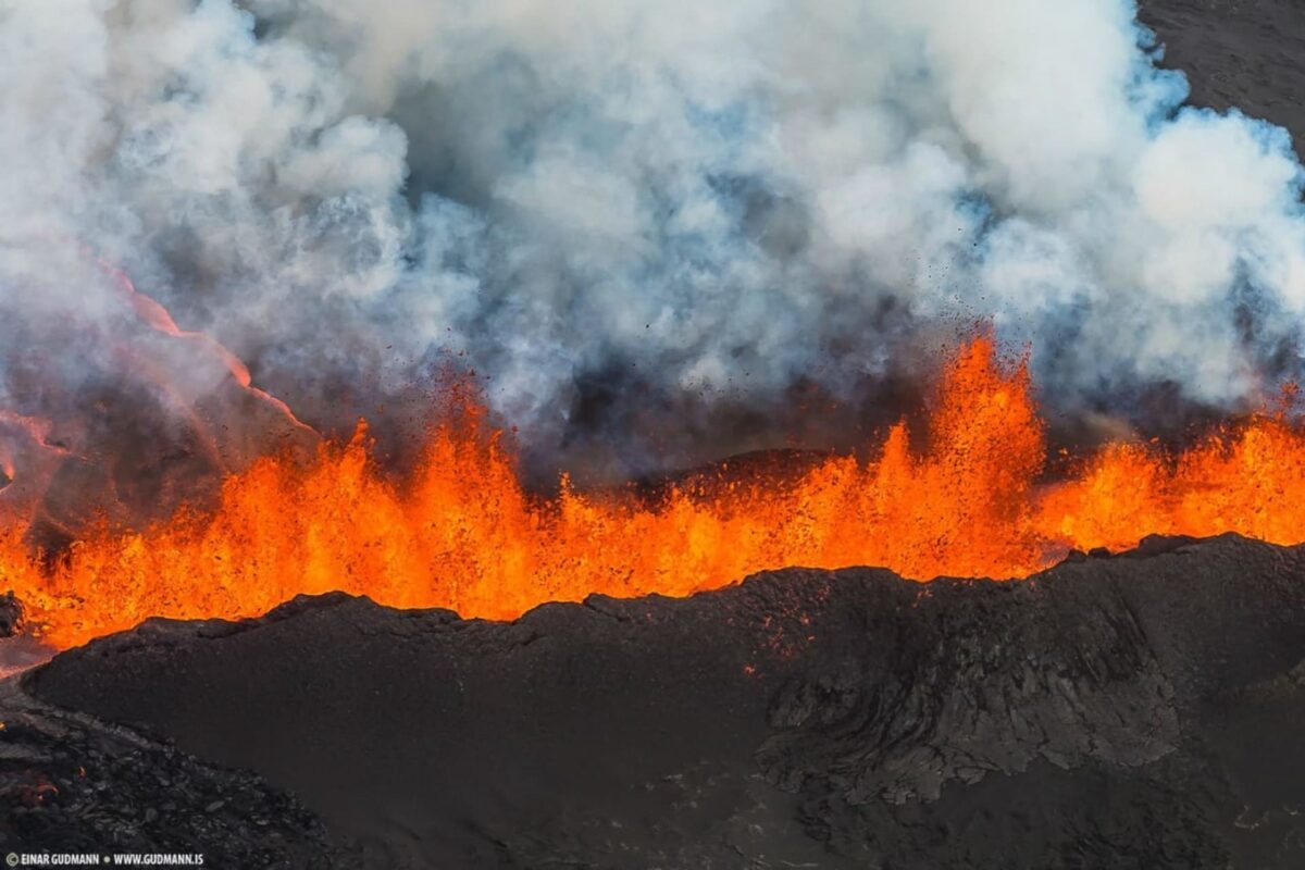 Could a lava stream then run through Reykjavik?